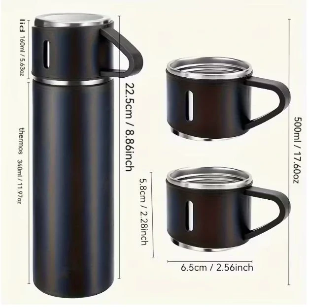 Personalizovaný termoset s koženým detailom