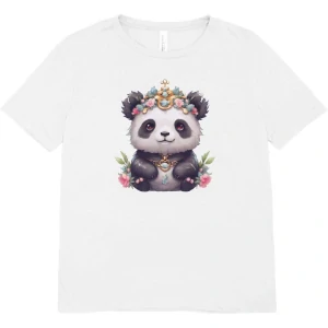 Rozprávkové tričko Panda Princezná – Cute Panda