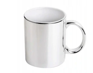 Personalizovaný strieborný zrkadlový hrnček s potlačou 67
