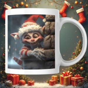 Zábavný hrnček na mikuláša: Krampus edícia