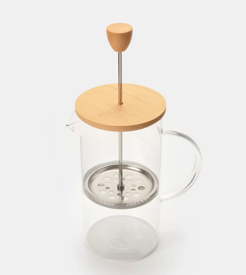 Dizajnový kávovar French Press s gravírovaním (1 l)