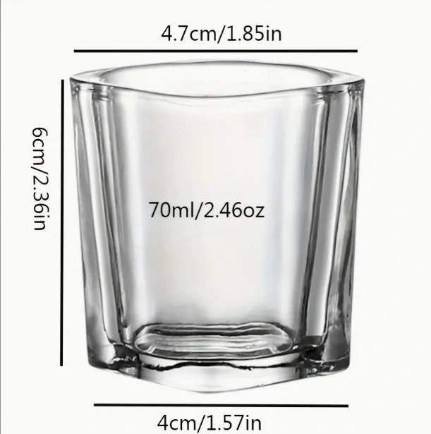 Sada gravírovaných pohárikov "Crystal"
