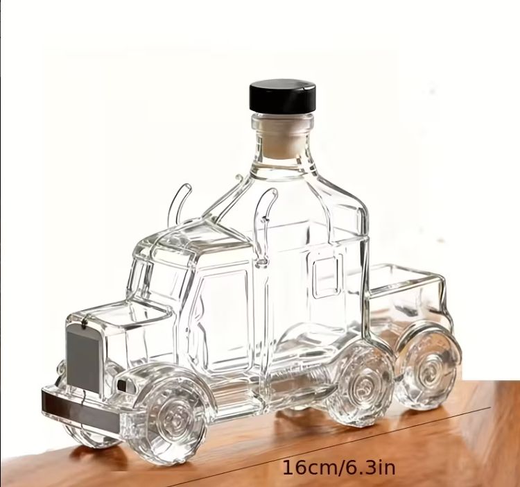 Karafa "AMERICAN TRUCK" – Limited Wood Edition (S čerešňovým drevom)