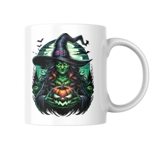 Halloweensky keramický hrnček s originálnou potlačou 31